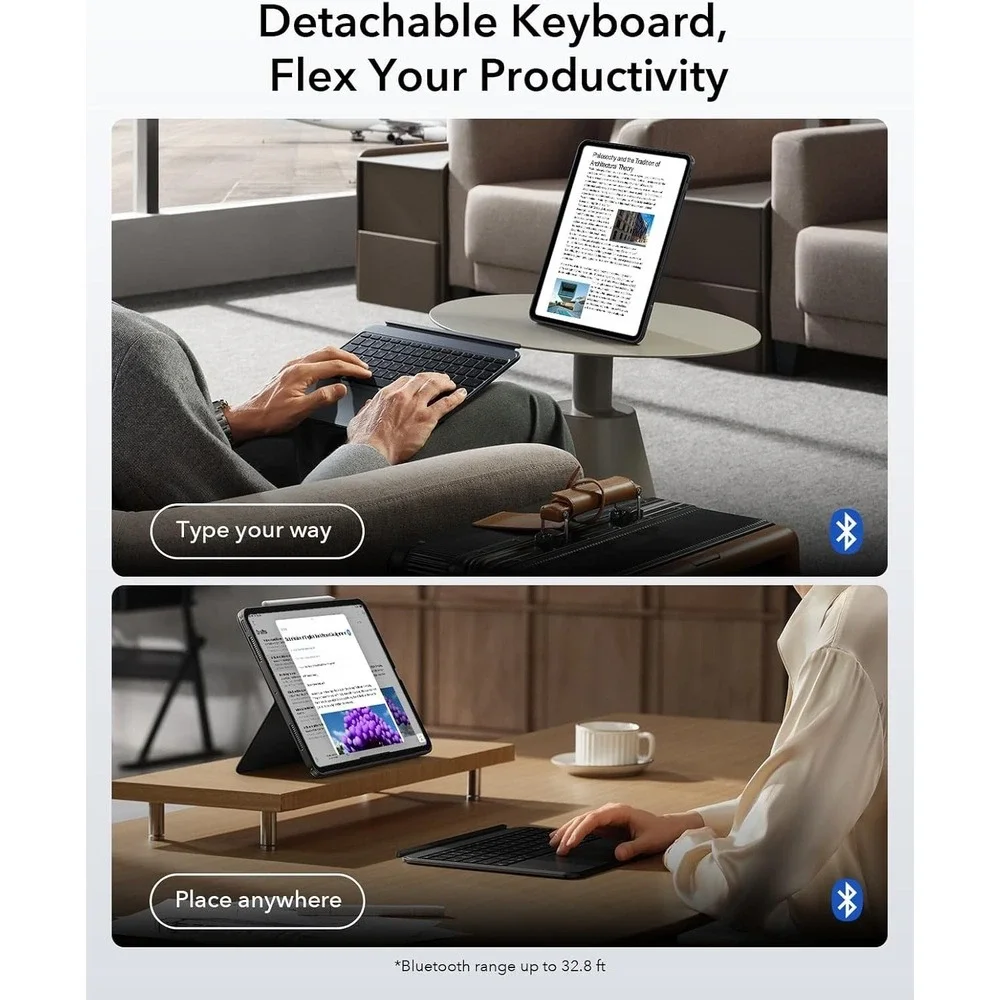 ESR Detachable Keyboard Case for iPad Air 13